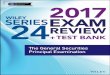 WILEY SERIES 24 EXAM REVIEW 2017