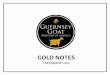 GOLD NOTES - Guernsey goats
