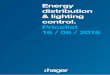 Energy distribution & lighting control. Pricelist 16 / 06 
