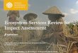 Ecosystem Services Review for Impact Assessment