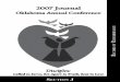 2007 Journal - okumc.org