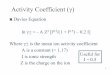 Activity Coefficient (γ - University of Massachusetts Lowell