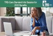 TRS-Care Standard Info Session for 2022 Benefits