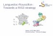 Languedoc-Roussillon : Towards a RIS3 strategy