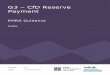 G3 – CfD Reserve Payment - EMR Settlement Limited
