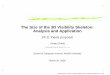 The Size of the 3D Visibility Skeleton: Analysis and 