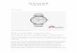 250 Glashütte watches for Doctors Without Borders Germany