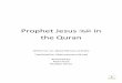 Prophet Jesus in the Quran - Free Islamic Books: www 