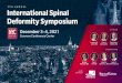 7TH ANNUAL International Spinal Deformity Symposium