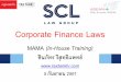 Corporate Finance Laws