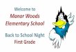 Welcome to Manor Woods Elementary School