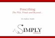 Prescribing - Simply Finals - Simply Revision