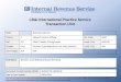 LB&I International Practice Service Transaction Unit