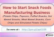 How to Start Snack Foods ... - Entrepreneur India