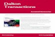 View Journal Dalton Transactions - UM