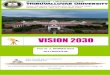 VISION 2030 - tvu.edu.in