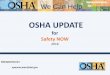 OSHA UPDATE - wcfsa.org