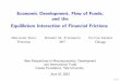 Economic Development, Flow of Funds, and the Equilibrium 