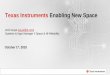 Texas Instruments Enabling New Space