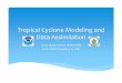 Tropical Cyclone Modeling and Data Assimilation