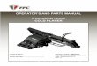 OPERATOR’S AND PARTS MANUAL STANDARD FLOW ... - Gap Power