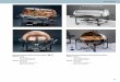 Mesa Hammered Stainless Steel Roll-Top Chafers