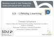 L3 Lifelong Learning