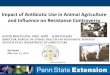 Impact of Antibiotic Use in Animal Agriculture and 