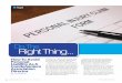 Do The Right Thing - Becker Lawyers
