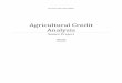 Agricultural Credit Analysis - Cal Poly