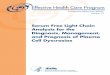 CER 73: Serum Free Light Chain Analysis for the Diagnosis 