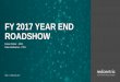 FY 2017 YEAR END ROADSHOW - Redcentric