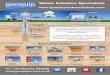 Application Sectors - Geoquip Water Solutions