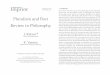 Pluralism and Peer Review in Philosophy