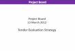 Tender Evaluation Strategy - whatdotheyknow.com