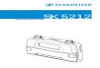sk5212 us nur batterie - Sennheiser