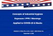 Concepts of Industrial Hygiene Exposure / PPE / Warnings 