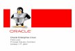 Oracle Enterprise Linux - GCOUG