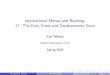 International Money and Banking: 17. The Euro Crisis and 