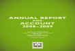ANNUAL REPORT ACCOUNT 2008–2009 - GOV.UK