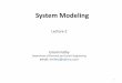 System Modeling - aast.edu