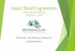 Impact Benefit Agreements - NALMA
