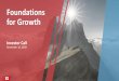 Foundations for Growth - Merit