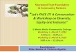 Let’s FACE IT! A Conversation & Workshop on Diversity 