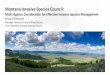 Montana Invasive Species Council - Land Resources and 