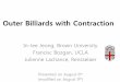 Outer Billiards with Contraction - Brown University