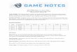 ICE CHIPS - Game Notes, Full Package - WHL