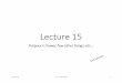 Lecture 15 - MIT