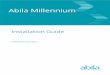 Abila Millennium Installation Guide