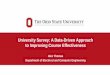 University Survey: A Data-Driven Approach to Improving 